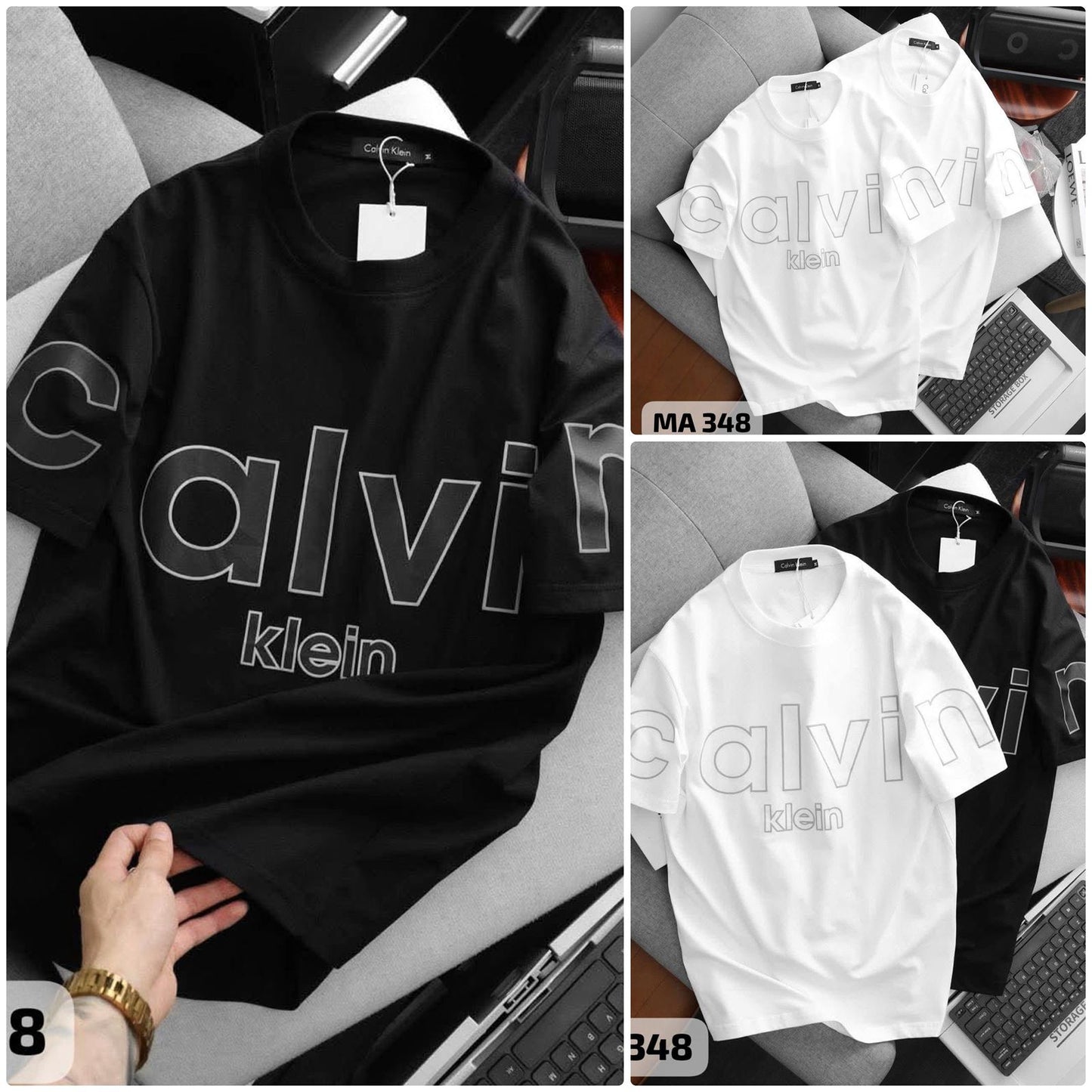 CALVIN KALEIN 240GSM Heavy Quality T-shirt