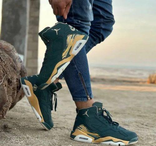 Air Jordans JUMPMAN MVP GREEN ORANGE